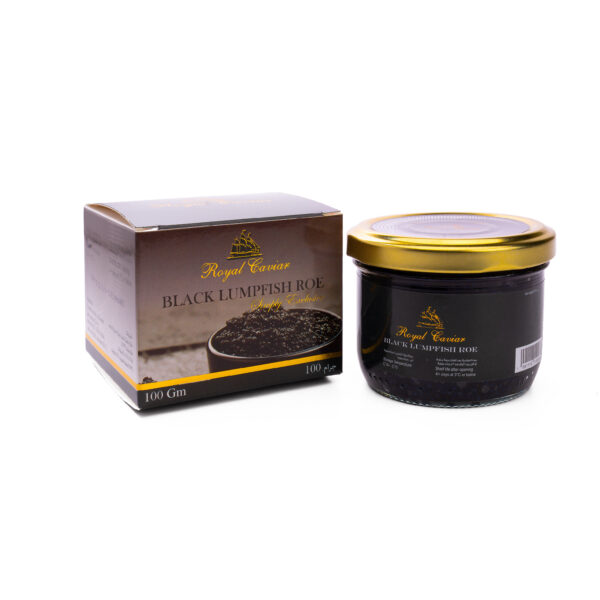 BLACK LUMPFISH ROE 13 Black Lumpfish Roe