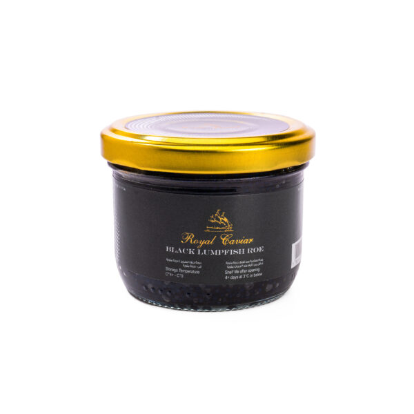 BLACK LUMPFISH ROE 9 Black Lumpfish Roe