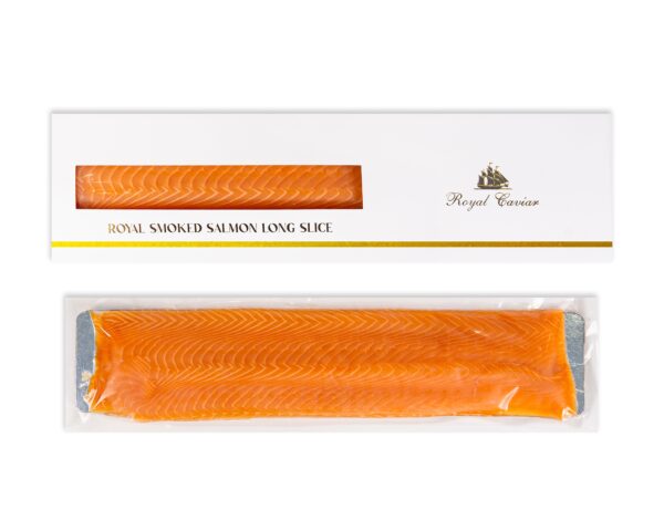 Royal Smoked Salmon Long Slice