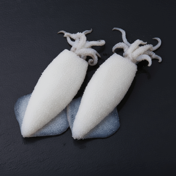 Frozen Whole Squid Cleaned Squid Whole Cleaned